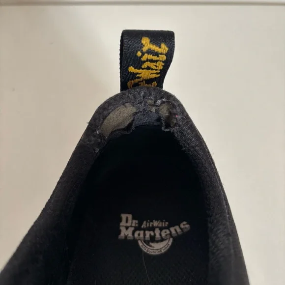 Dr Martens Black Reeder Utility Shoes - Picture 7 of 16